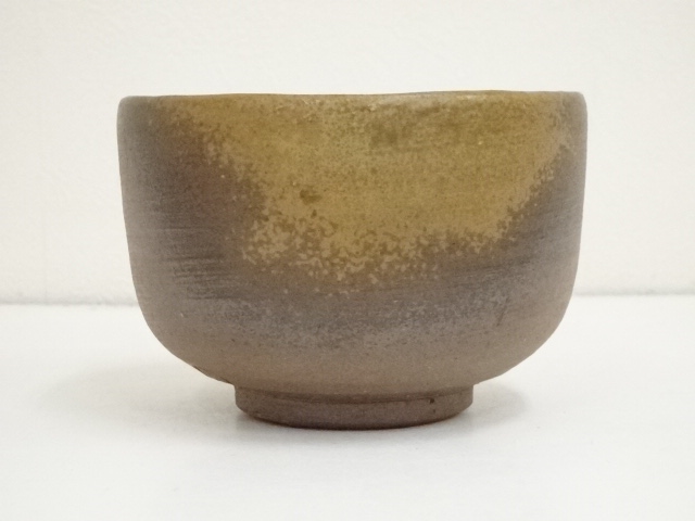 備前焼　茶道具　華道具　骨董品　高さ約260mm　幅約220mm 道具 ] - 道具 備前焼 金重窯 金重陶弘造 茶碗（共箱） | ネット